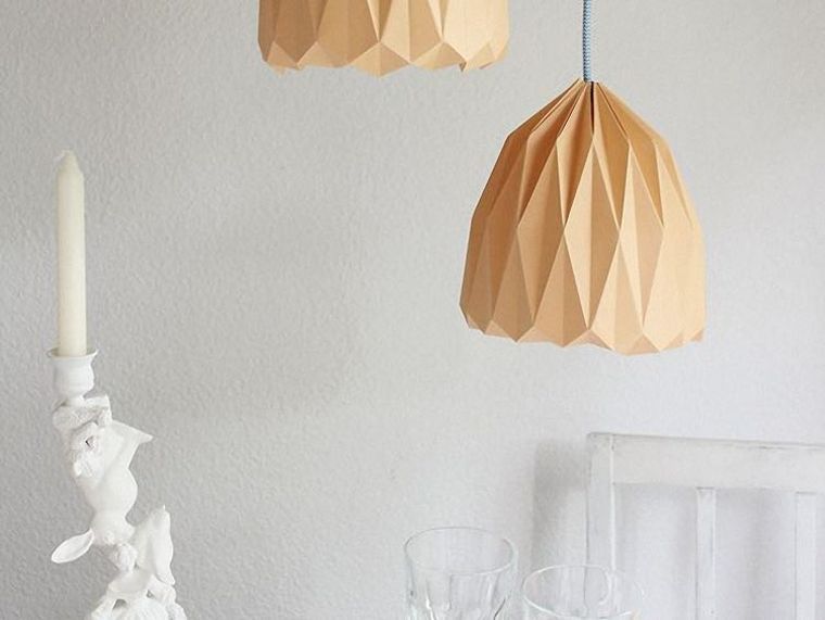origami facile lampe-suspendue-papier-pliage-modele