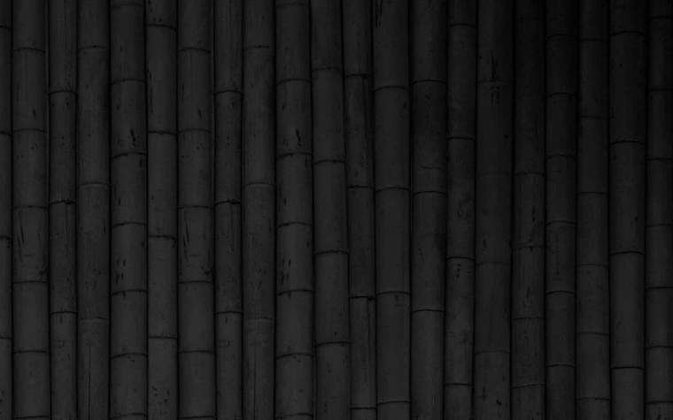 parquet noir dessin-imitant-bambou