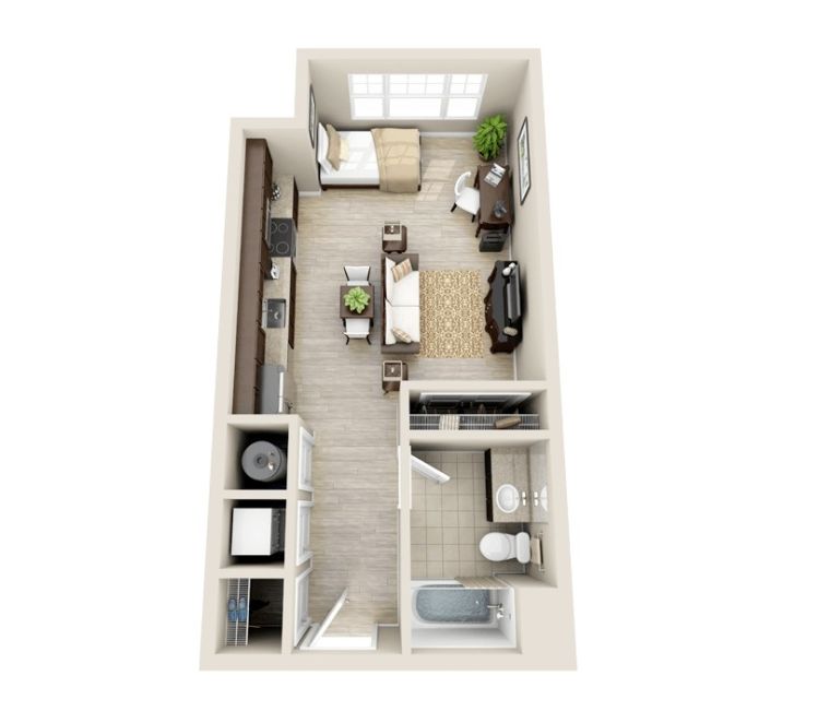 plan-studio-interieur-amenagement-appartement