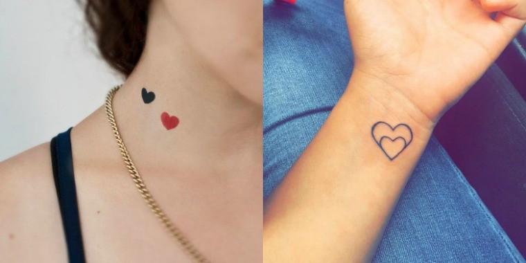 tatouage cœur petit tatouage poignet tatouage femme