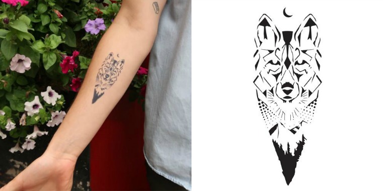 Zoom on the Wolf Tattoo: Meanings, Legends and Concepts ...