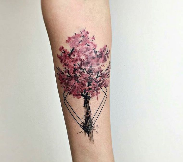tatouage fleur cerisier-femme-tatto-japonais
