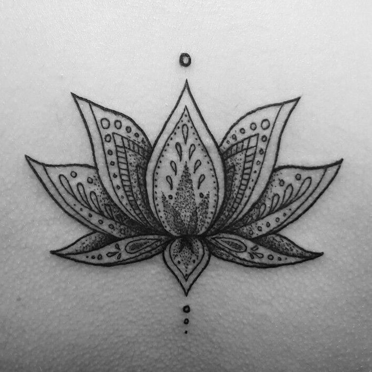 tatouage fleur signification-idee-lotus