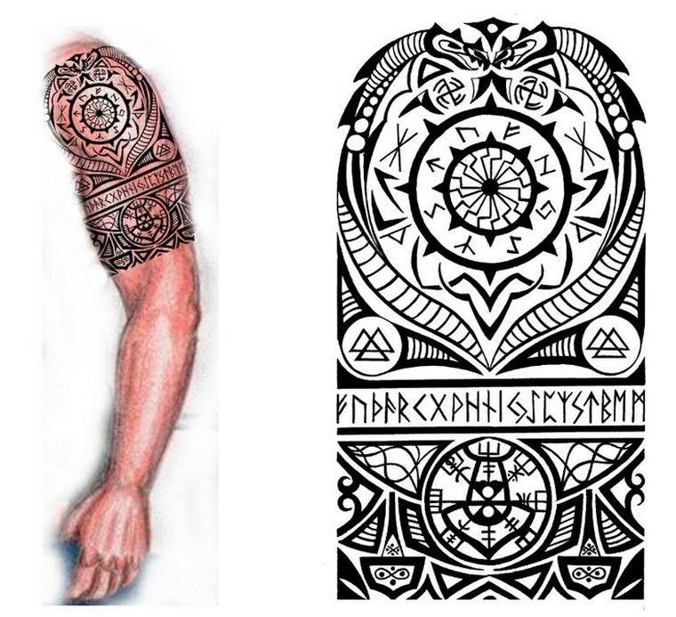 tatouage-viking-idee-corps-bras