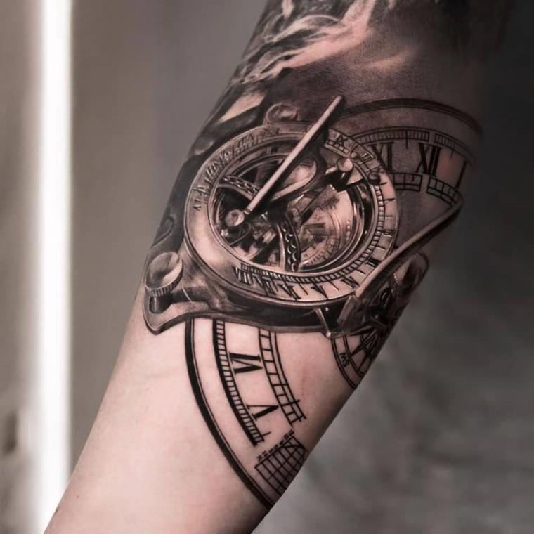 tattoo-montre-realiste-idee