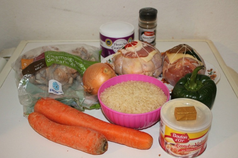 cuisson paupiette de porc ingredients-preparation