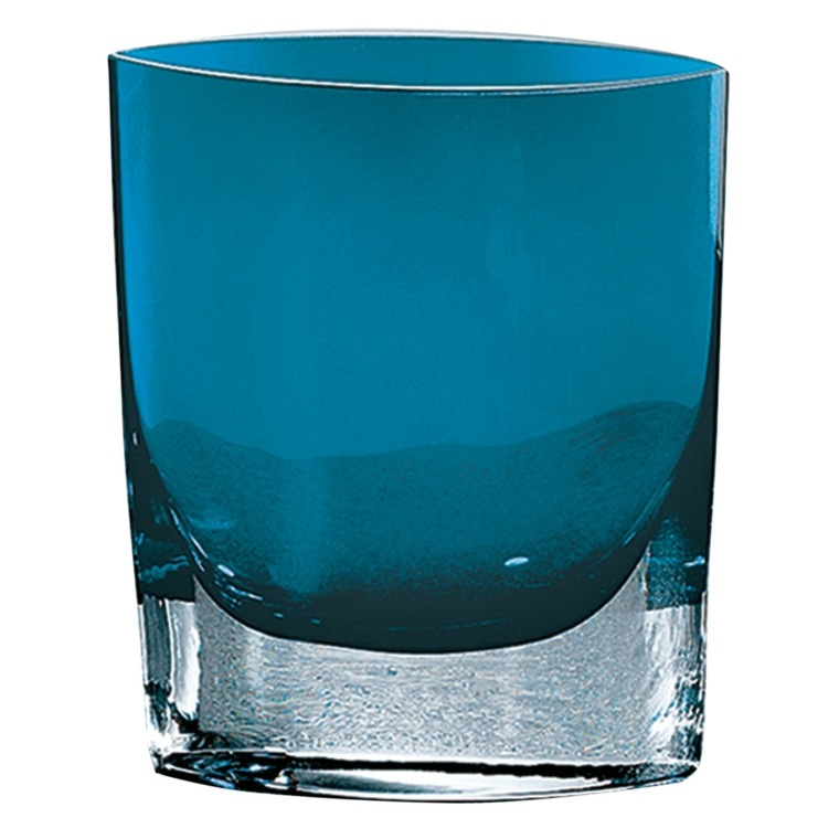décoration bleu canard verre-eau-alcool-fort