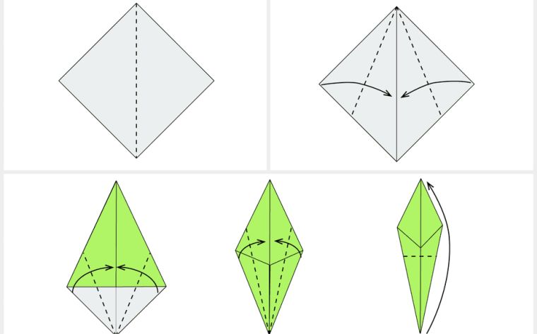 fleurs-origami-faciles-tulipe-tutoriel-simple