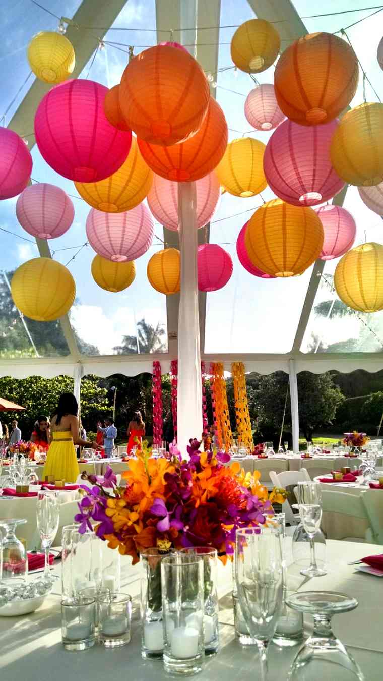 lanterne grappe-decorative-multicolore
