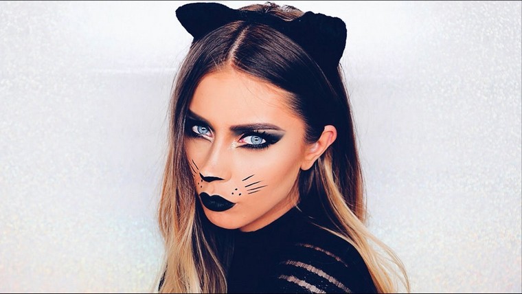 maquillage-femme-halloween-chat-deguisement