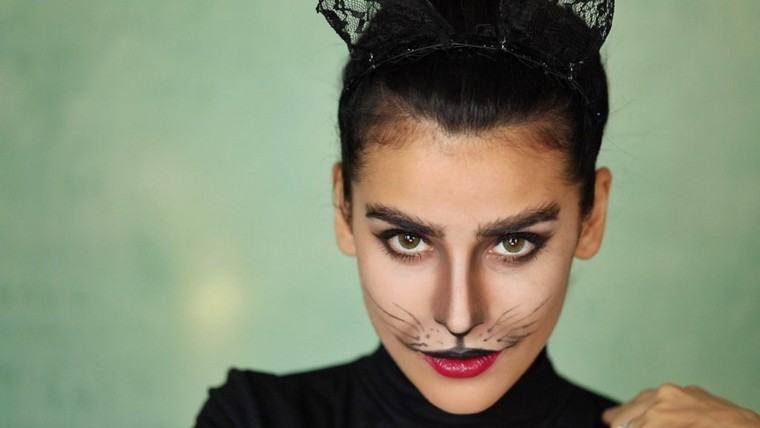 maquillage-femme-halloween-chat-idees
