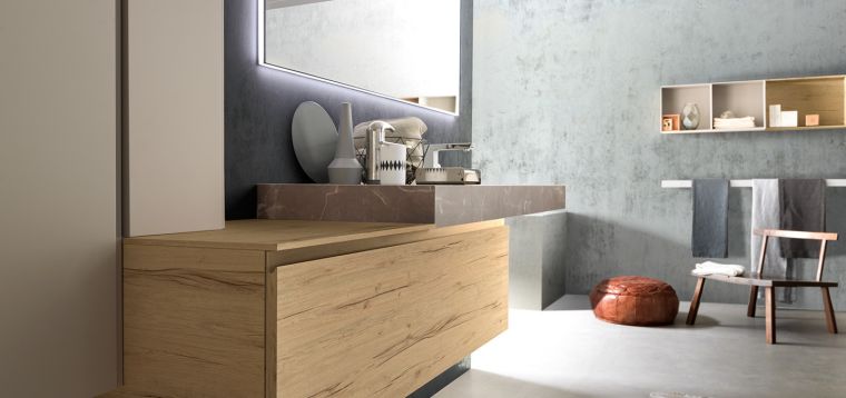 meuble salle de bain bois modele-suspendu-sous-vasque-azzura