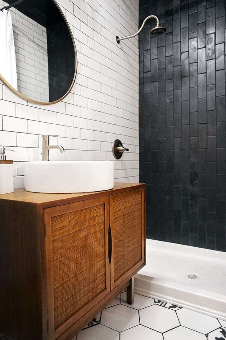 meuble salle de bain bois vasque-portes-mobilier-suspendu