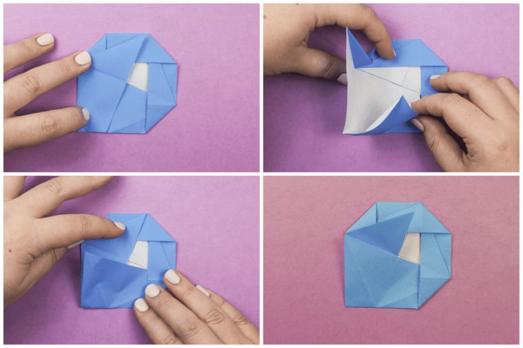 pliage-fleur-origami-camelia-papier-deco