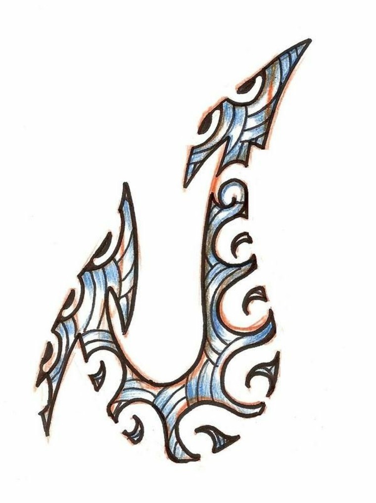 tribal-fish-hook-tatouage-polynesien