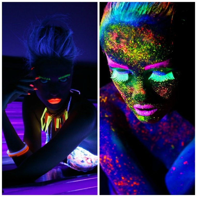 maquillage fluo feerique-mysterieux