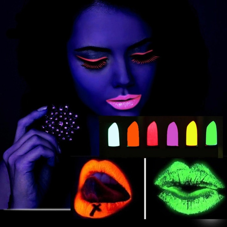 maquillage fluo quelles-couleurs-mettre