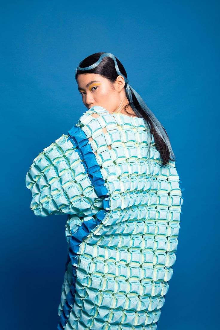 inspiration mode robe femme mode tendance origami 2017