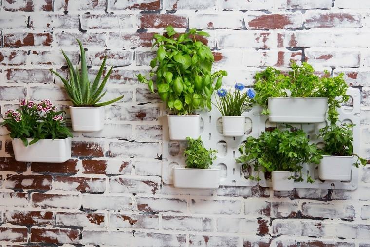 plantes-mur-vegetal-pots-deco-mur