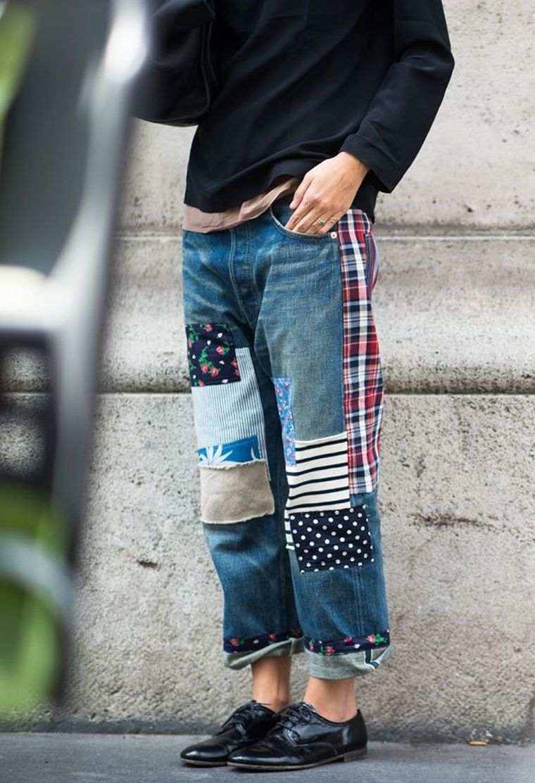 tissu patchwork jean-homme-hippie-chic-hipster