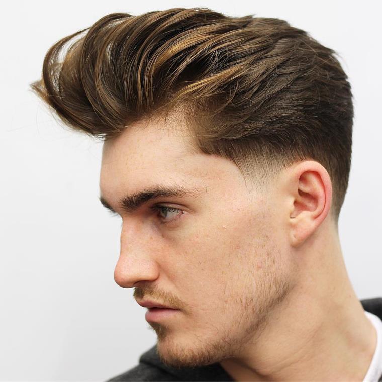 coupe Pompadour undercut-homme-cheveux-tendance