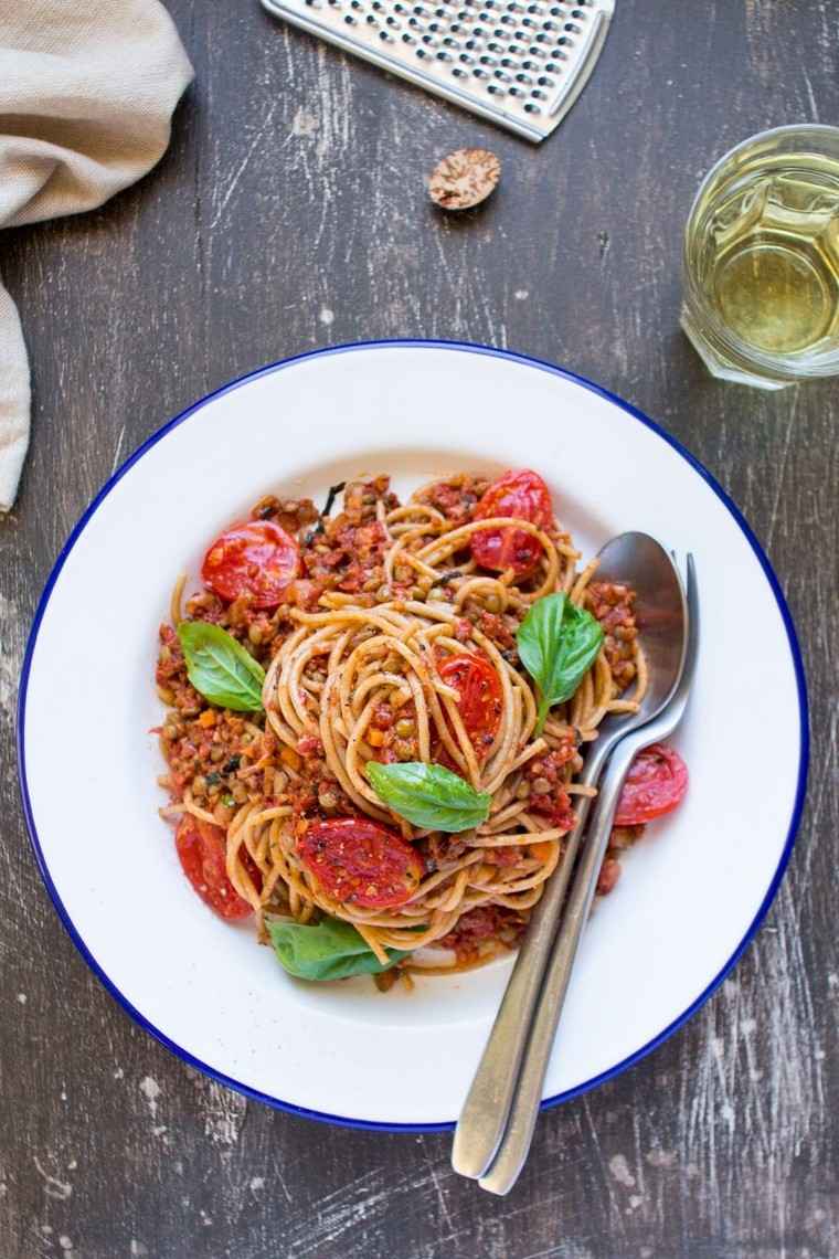 recettes vegan spaghetti bolognaise vegan pâte recette vegan