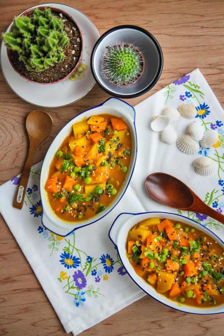 Recette vegan de curry japonais fait maison aux saveurs de l'Orient