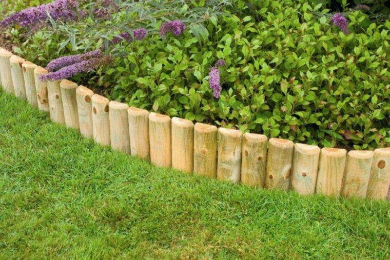 bordure de jardin bois-bricolage-facile