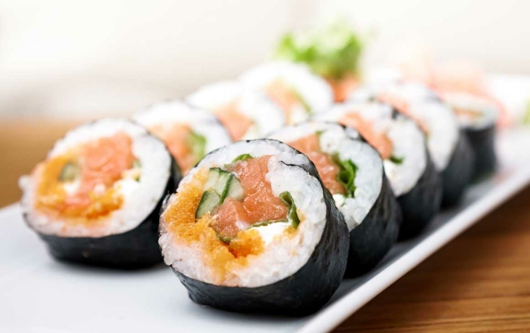 combien de calories dans les sushis maki-algue