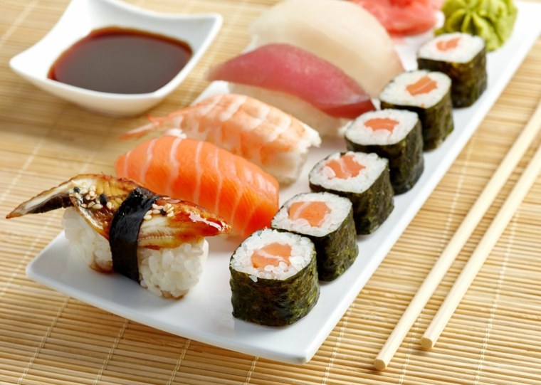 combien de calories dans les sushis plat-varie