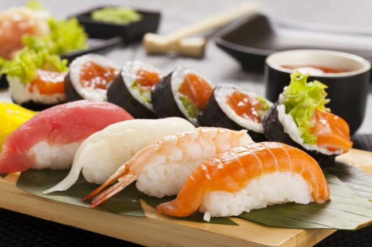 combien de calories dans les sushis riches-omega-3