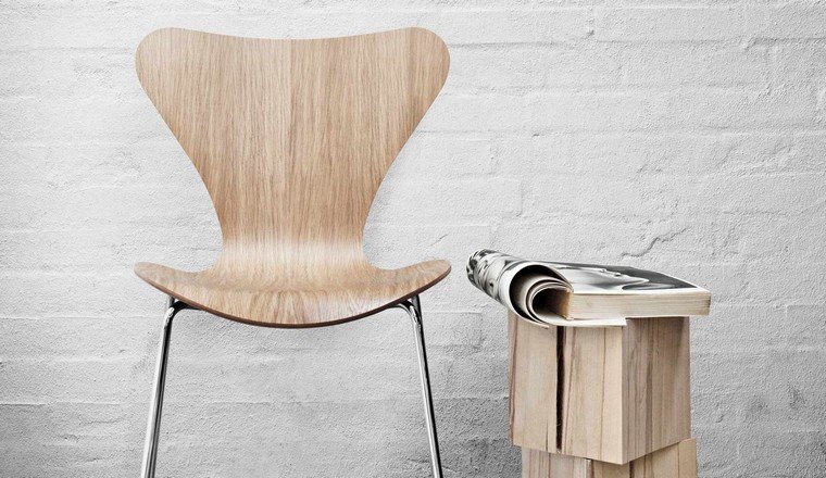 décoration scandinave chaise bois design intérieur moderne