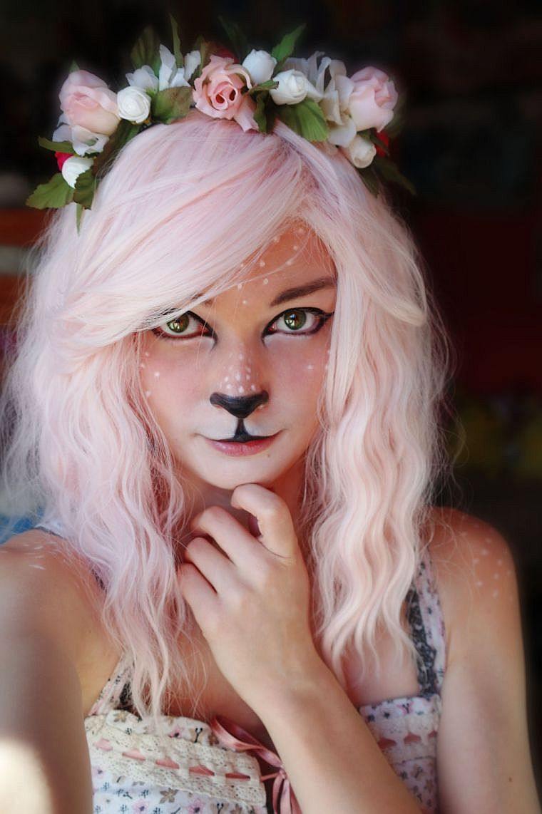 maquillage halloween fille facile-idees-modeles