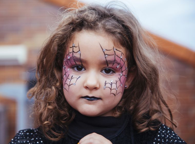maquillage-petite-fille-halloween-spiderman