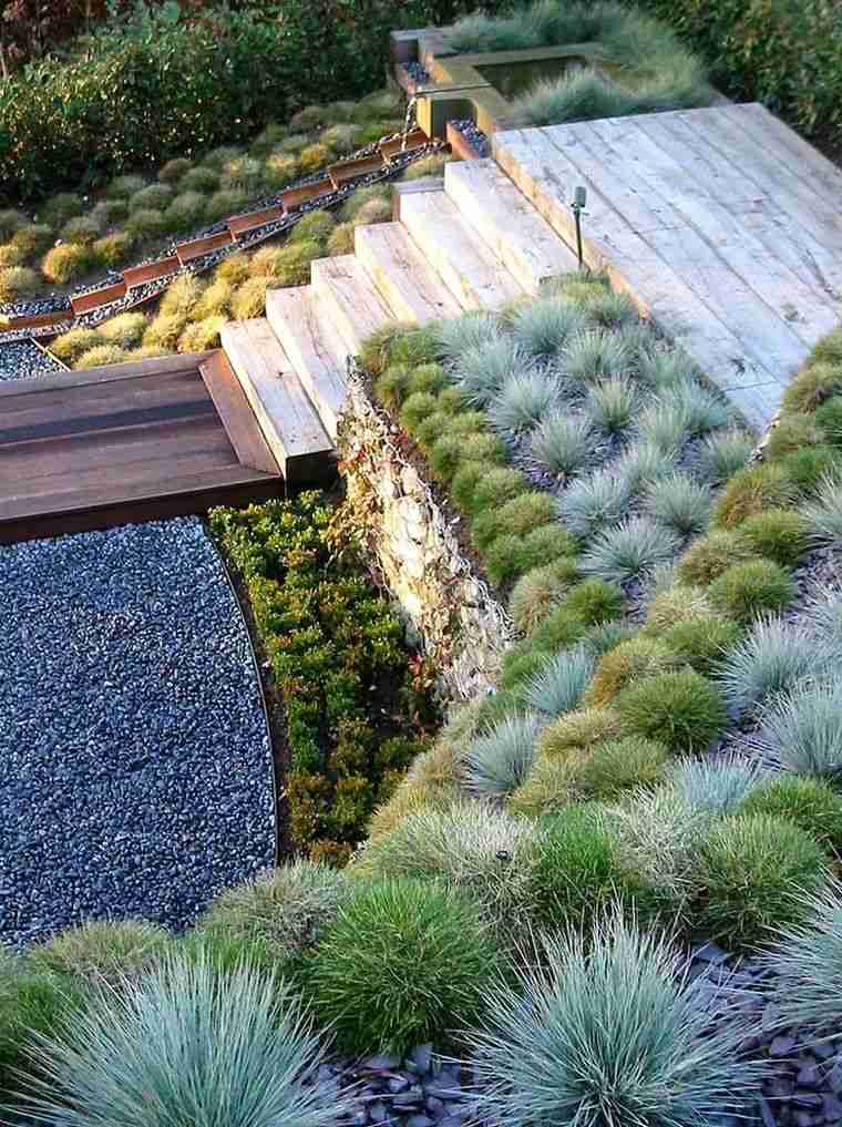 pinterest déco jardin moderne-plan-amenagement-exterieur-terrassement-plantes
