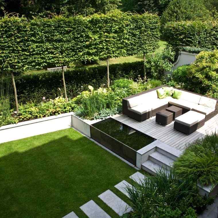 pinterest déco jardin terrasse-amenagement-exterieur-modele