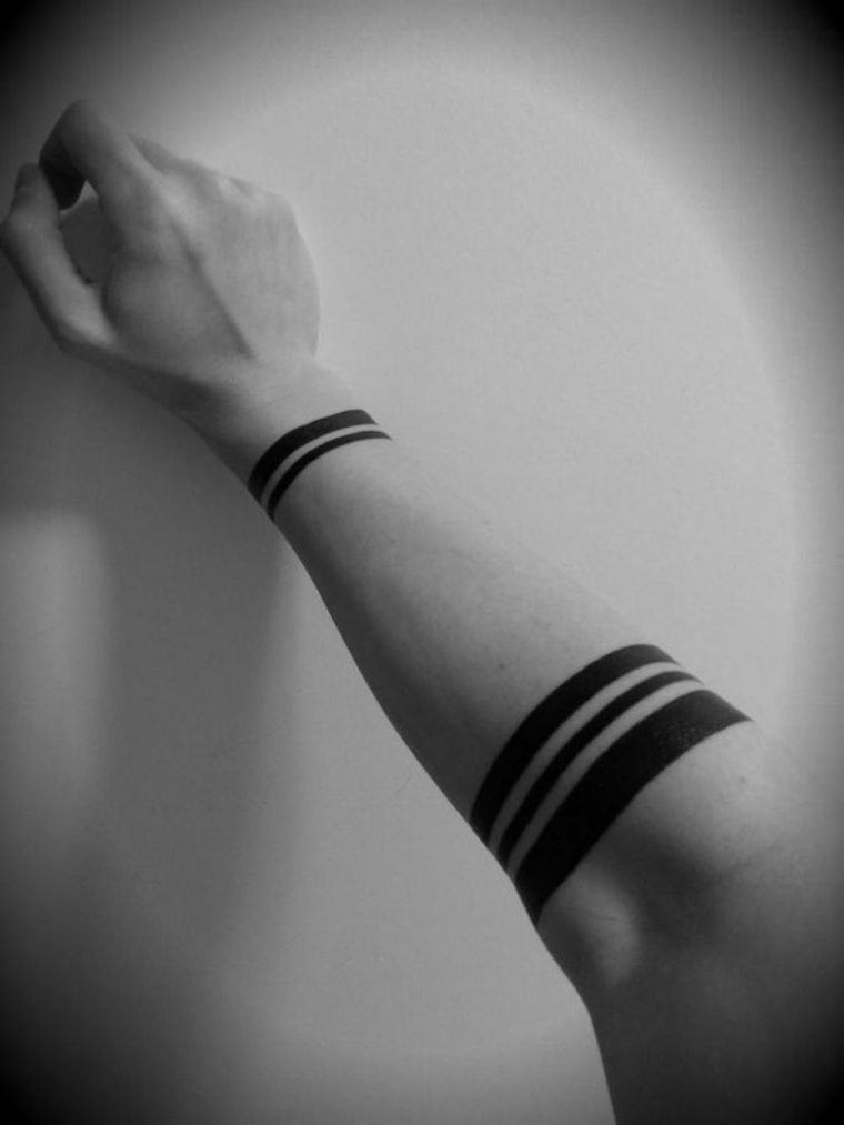 tatouage bracelet poignet-avant-bras-homme