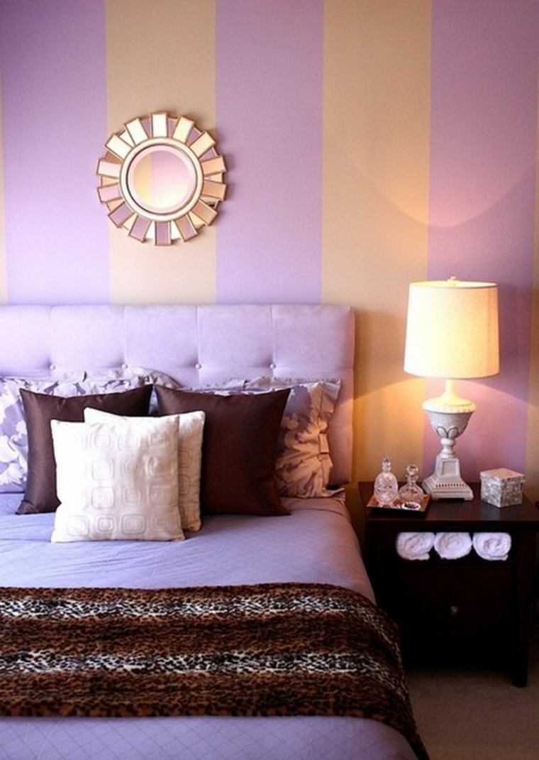 violet jaune-couleur-doree-chambre
