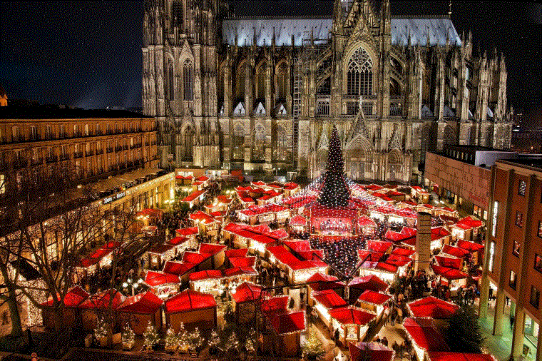 marché de Noël allemagne-cologne-festivites-deco