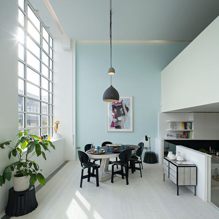 couleur-peinture-bleu-mur-interieur-moderne