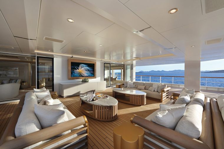 intérieur yacht de luxe decoration-salon-idees