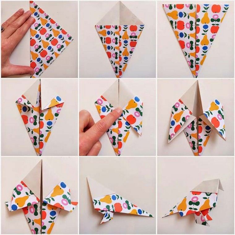 modele-origami-facile-oiseau