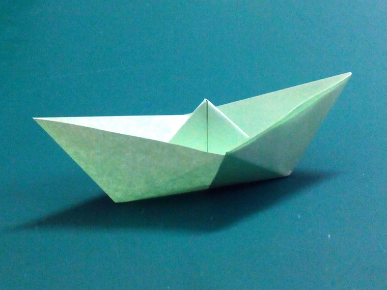 comment faire un bateau en papier origami facile débutant