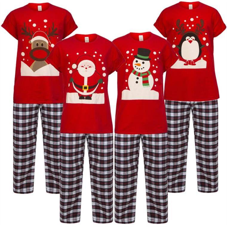 Idée cadeau Noël pyjama-surprise-famille-enfants-parents