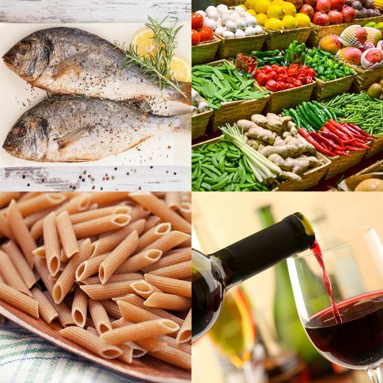 régime méditerranéen legumes-poisson-fibres-vin