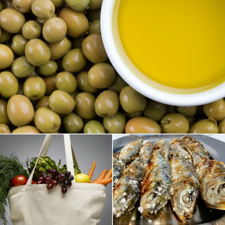 régime méditerranéen olives-poissons-legumes-huile