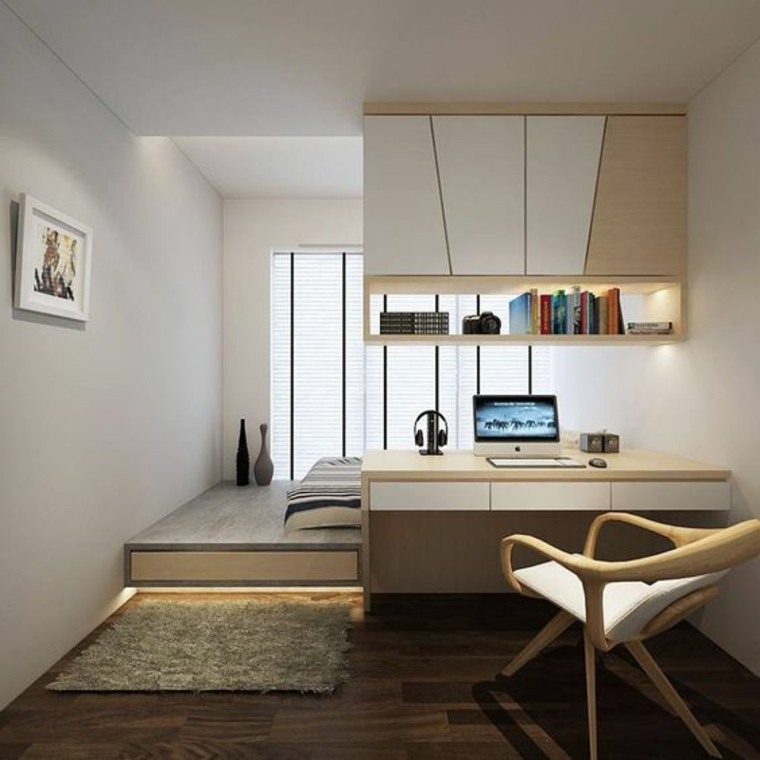 style minimaliste chambre-studio