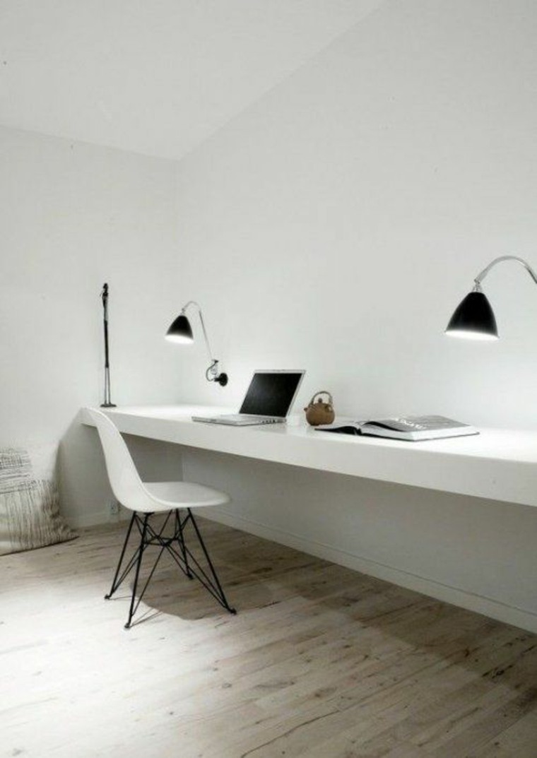 style minimaliste piece-bureau-ordinateur