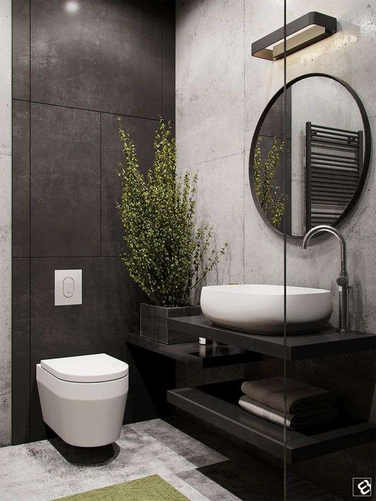 toilette-suspendue-design-moderne-deco-wc-carrelage-noir
