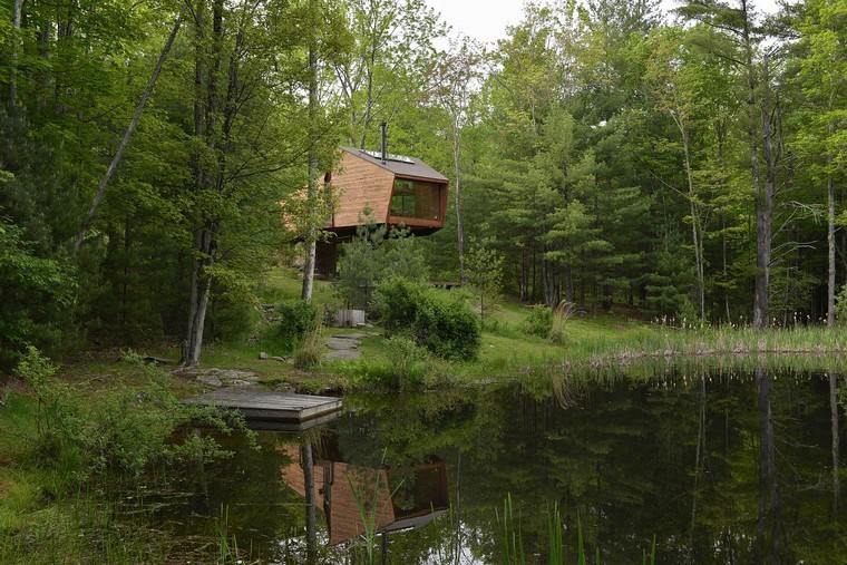 cabane dans les arbres maison bois architecture contemporaine